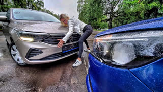 Лиса Рулит - Новый Volkswagen Polo в базе vs Лада Веста ТОП. Жорик Ревазов. Михаил Кульдяев. Clickoncar.